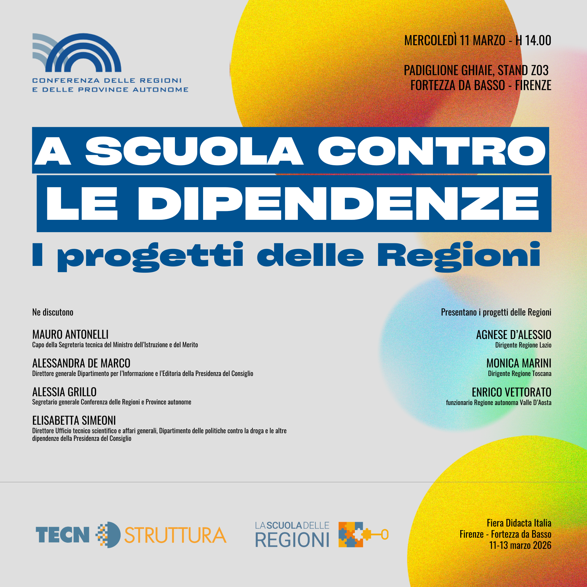 immagine di prova locandina convegno Conferenza delle Regioni e delle Province autonome